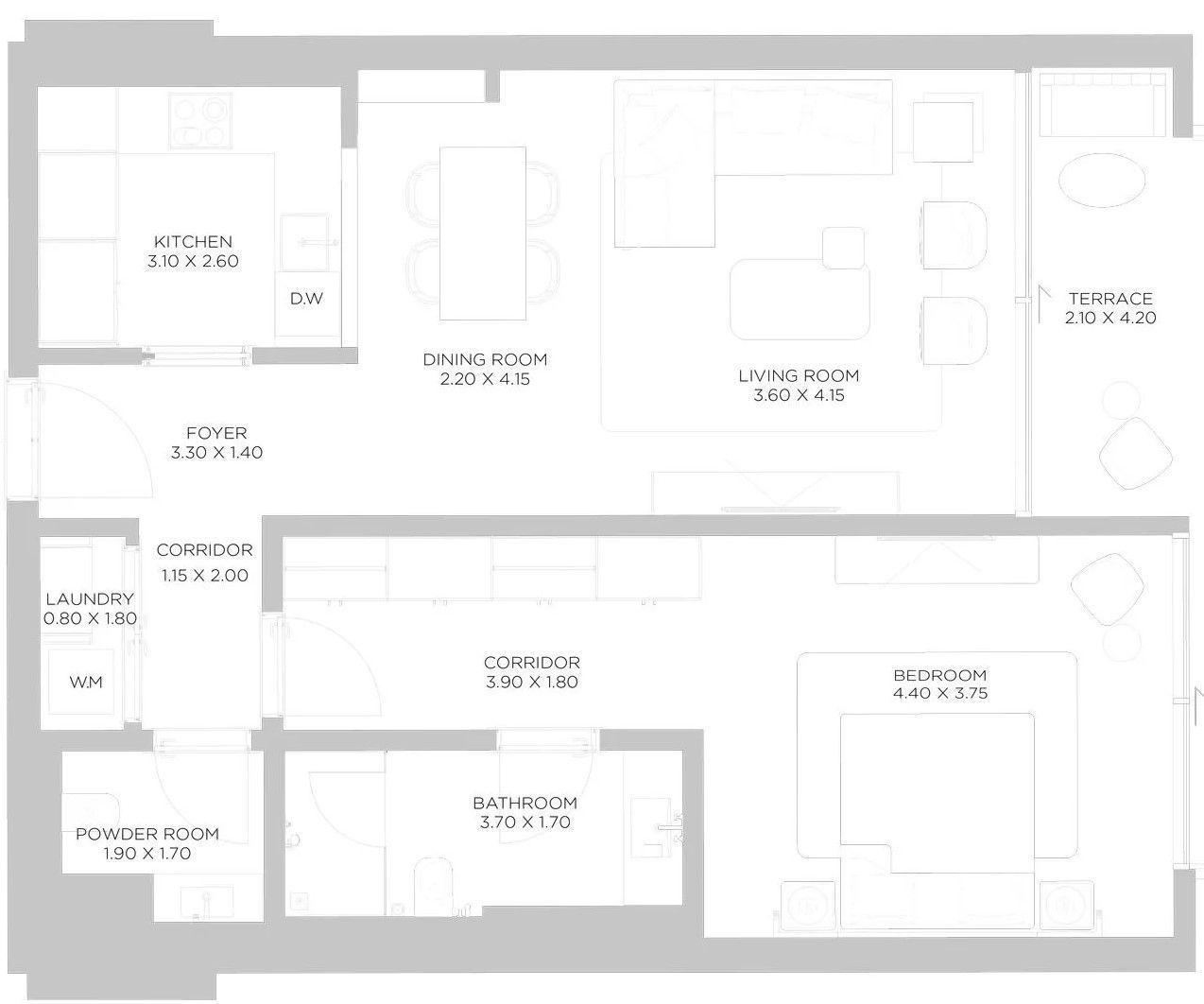 1 Bedroom