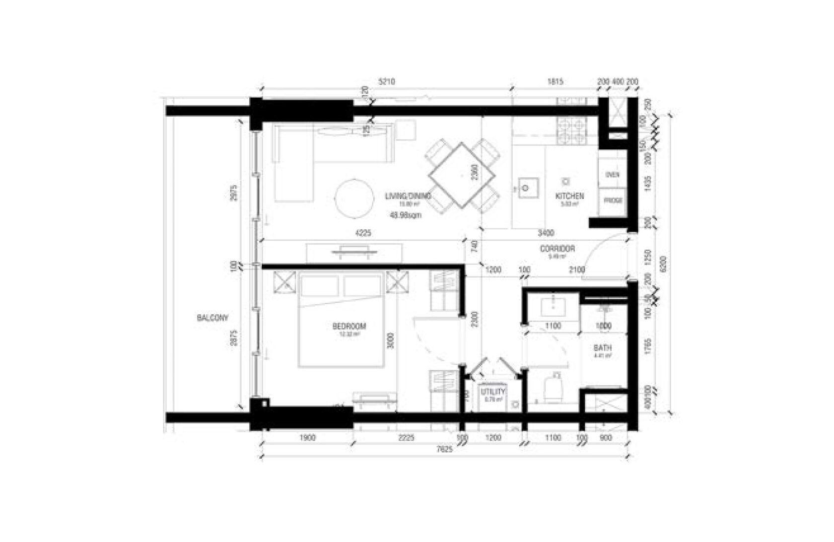 1 Bedroom Apartment - Type A