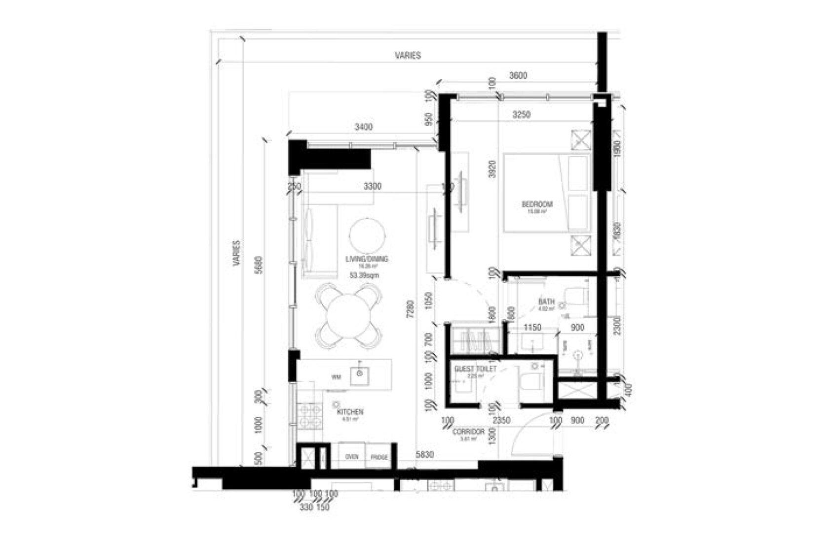 1 Bedroom Executive Apartment - Type EA