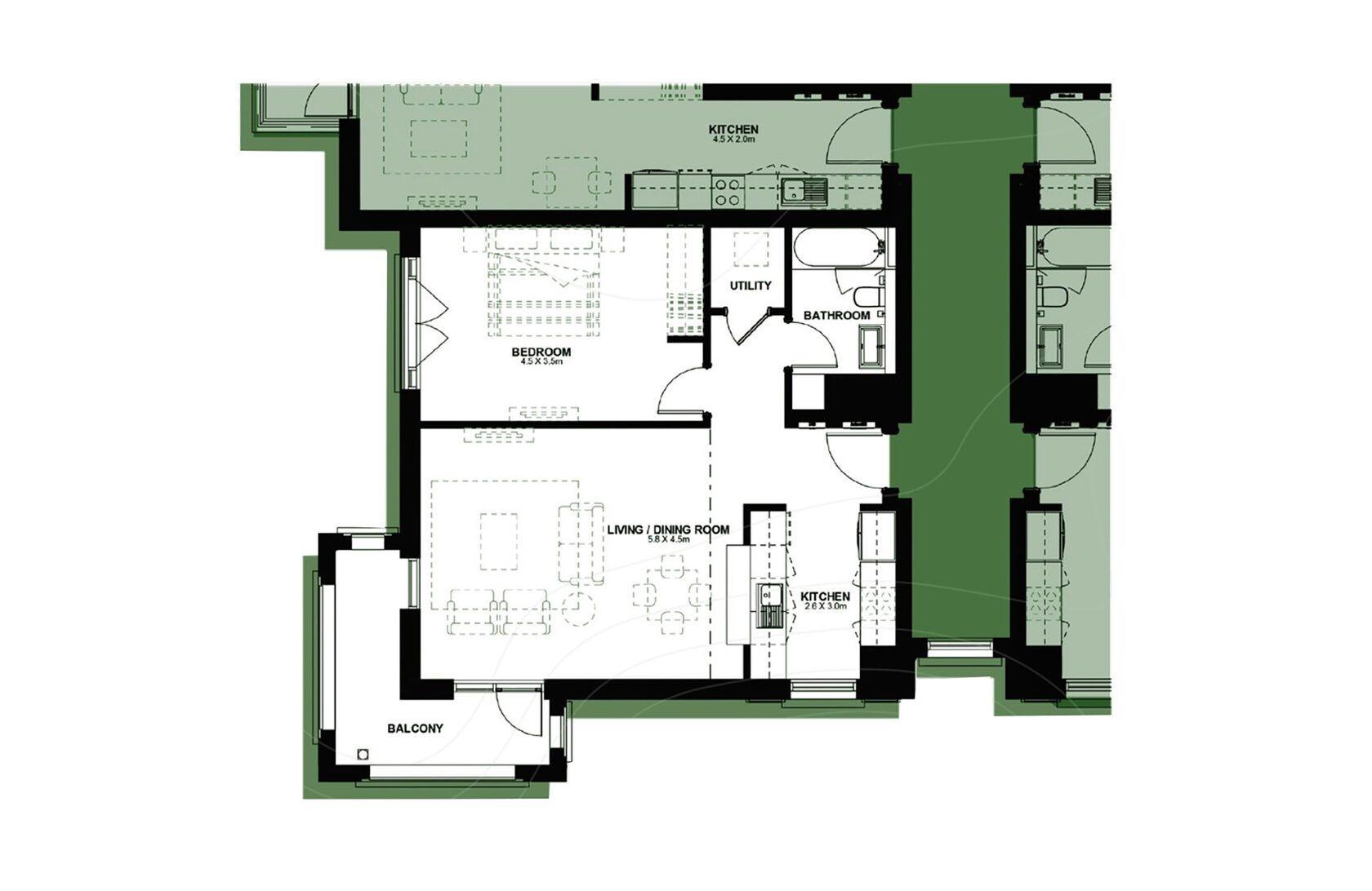 1 Bedroom Type A-4