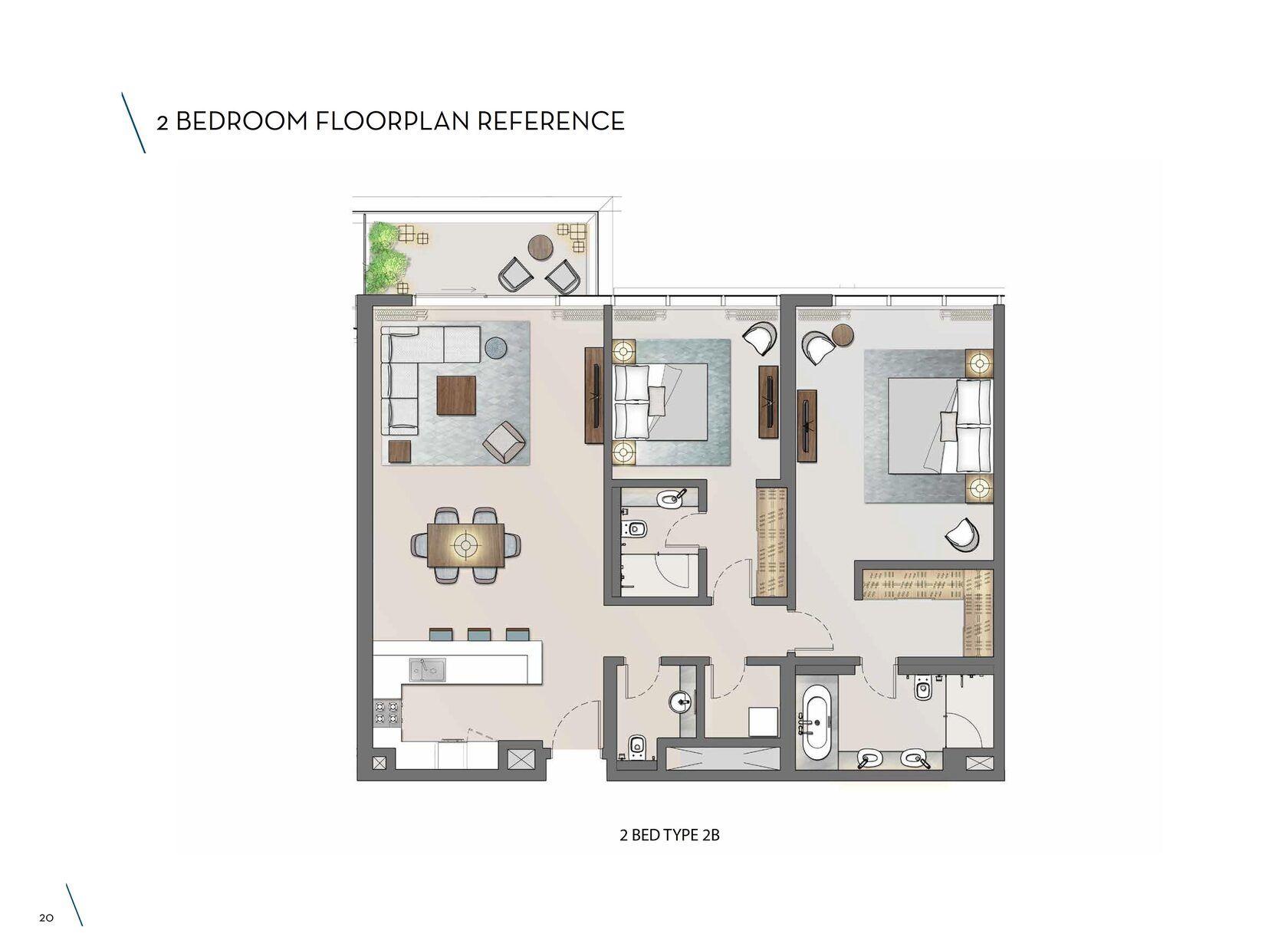 2 Bedroom