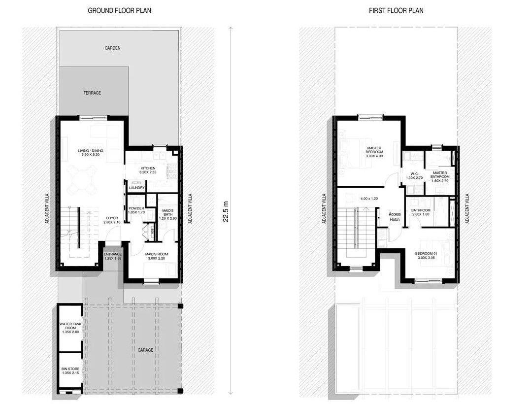 2 Bedrooms