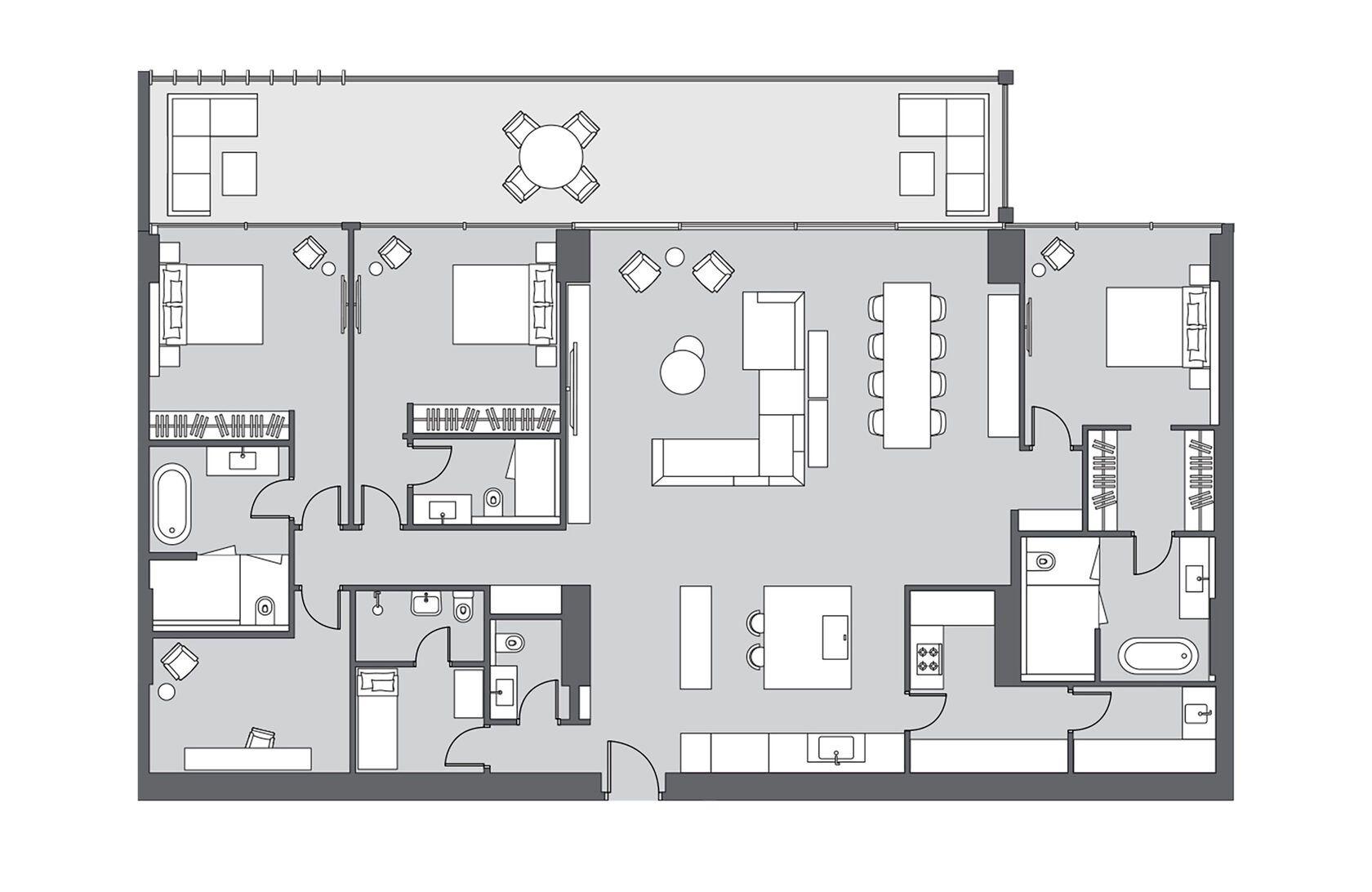 3BED Penthouse B1