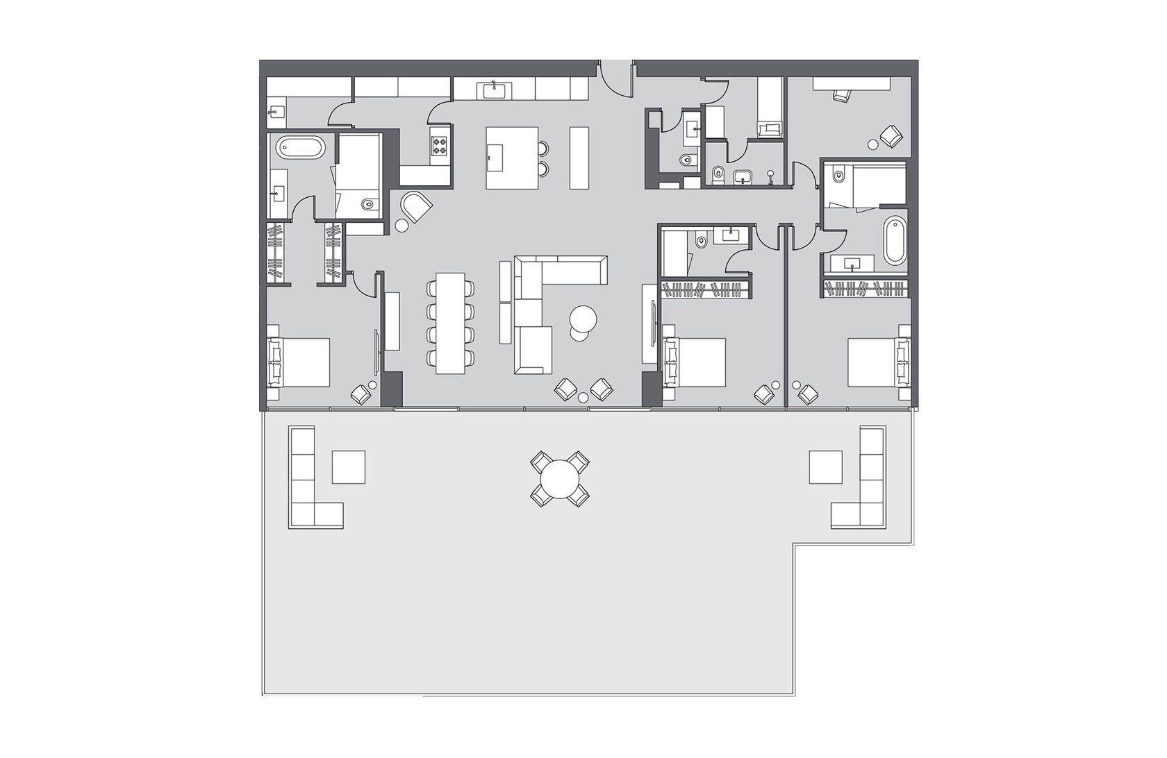 3BED Penthouse B1 P1-G-06