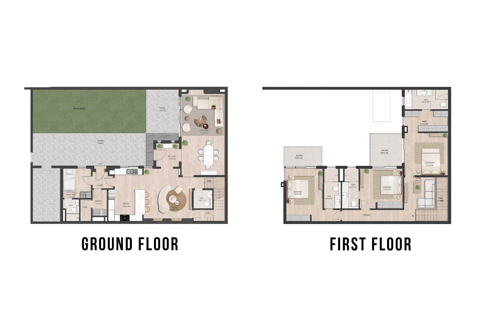 3 Bedroom Townhouse