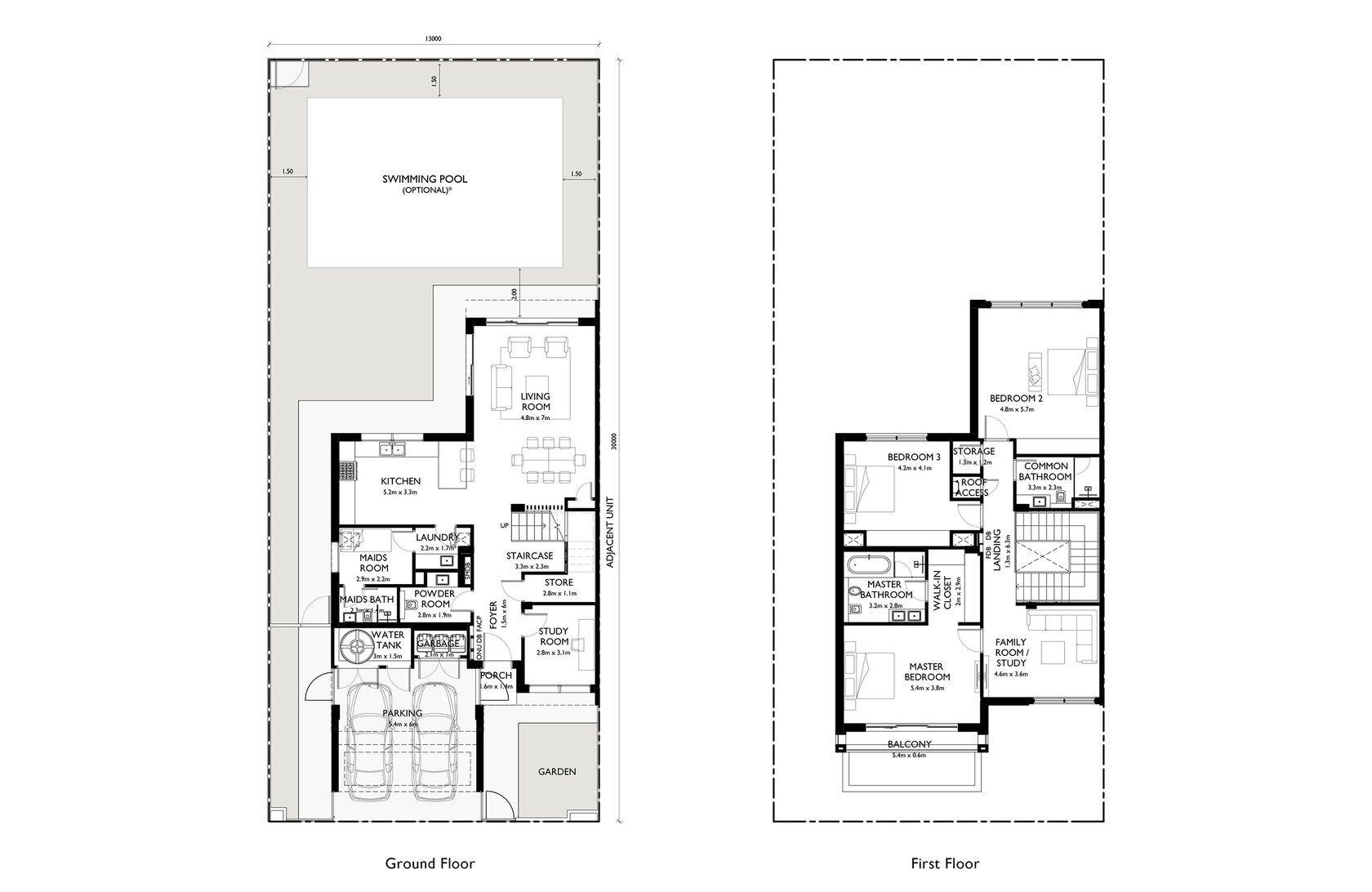 3 Bedroom Duplex Y-Small