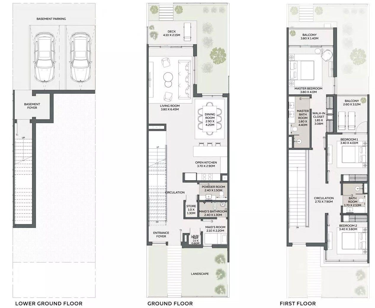 3 Bedrooms