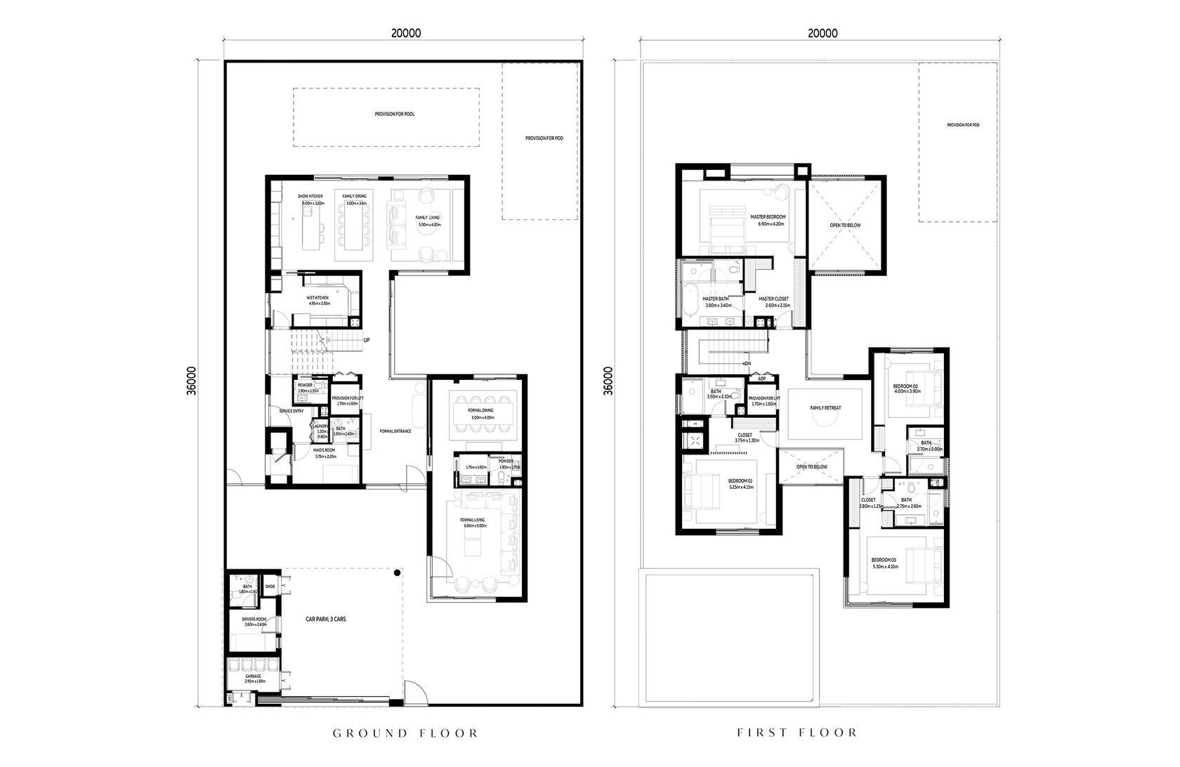 4 bedroom Villa  + Maid’s Room