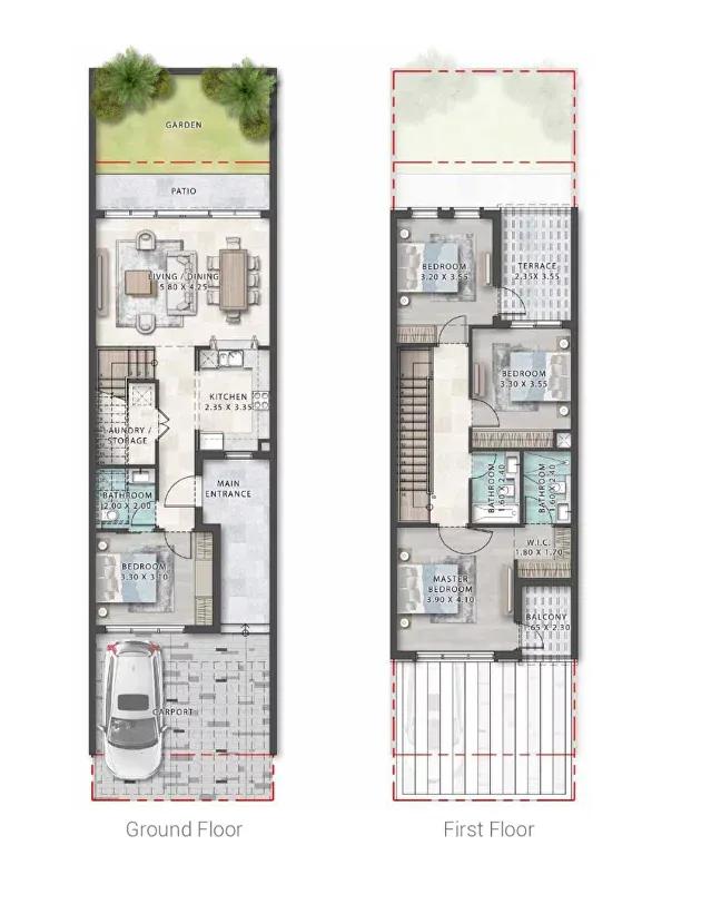4 Bedrooms Villa