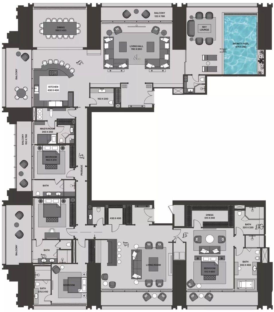 4 Bedrooms