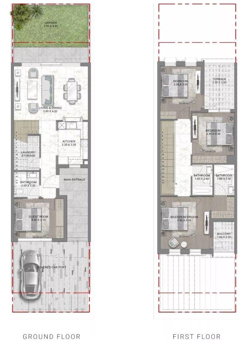 4 Bedrooms