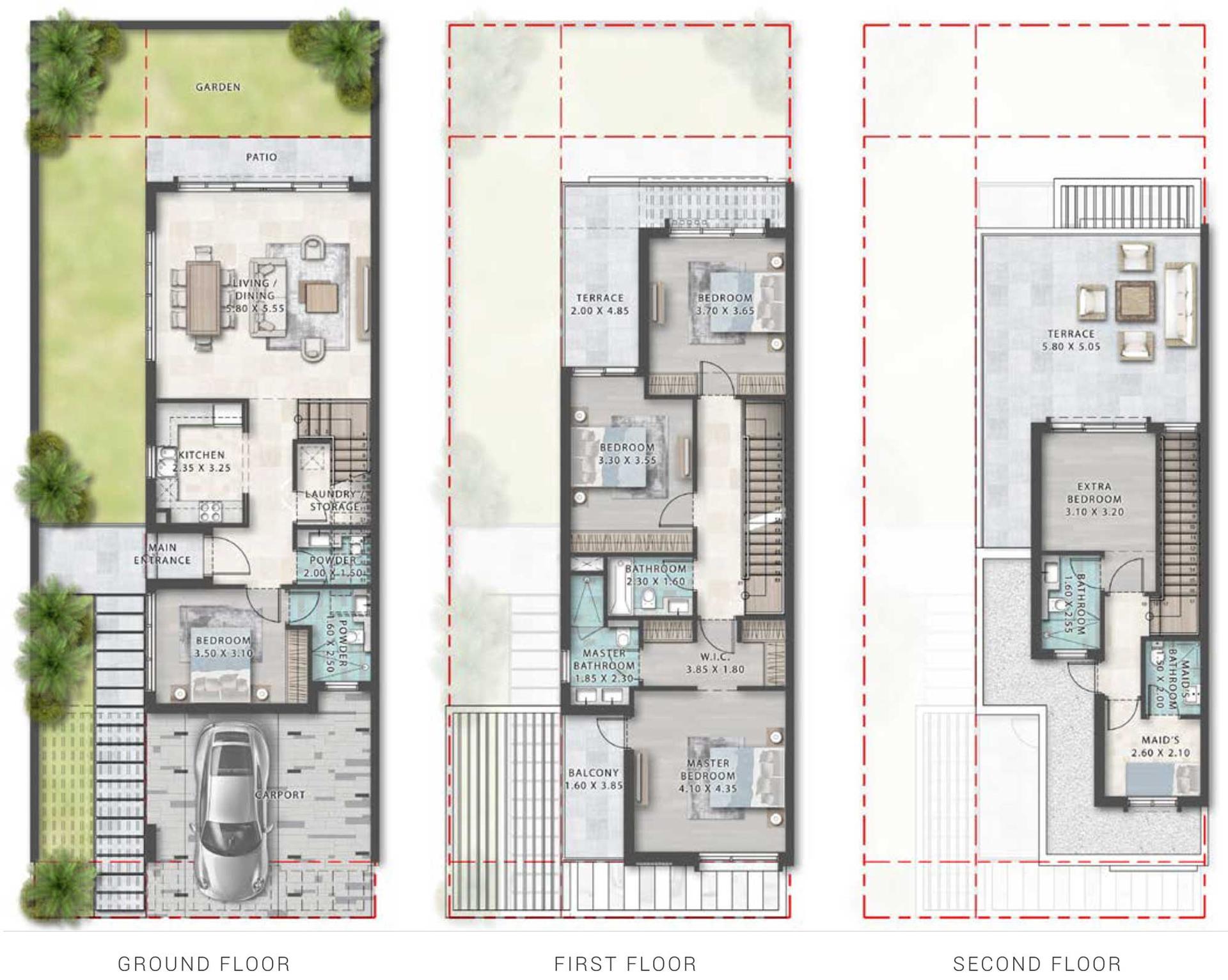 4 Bedrooms