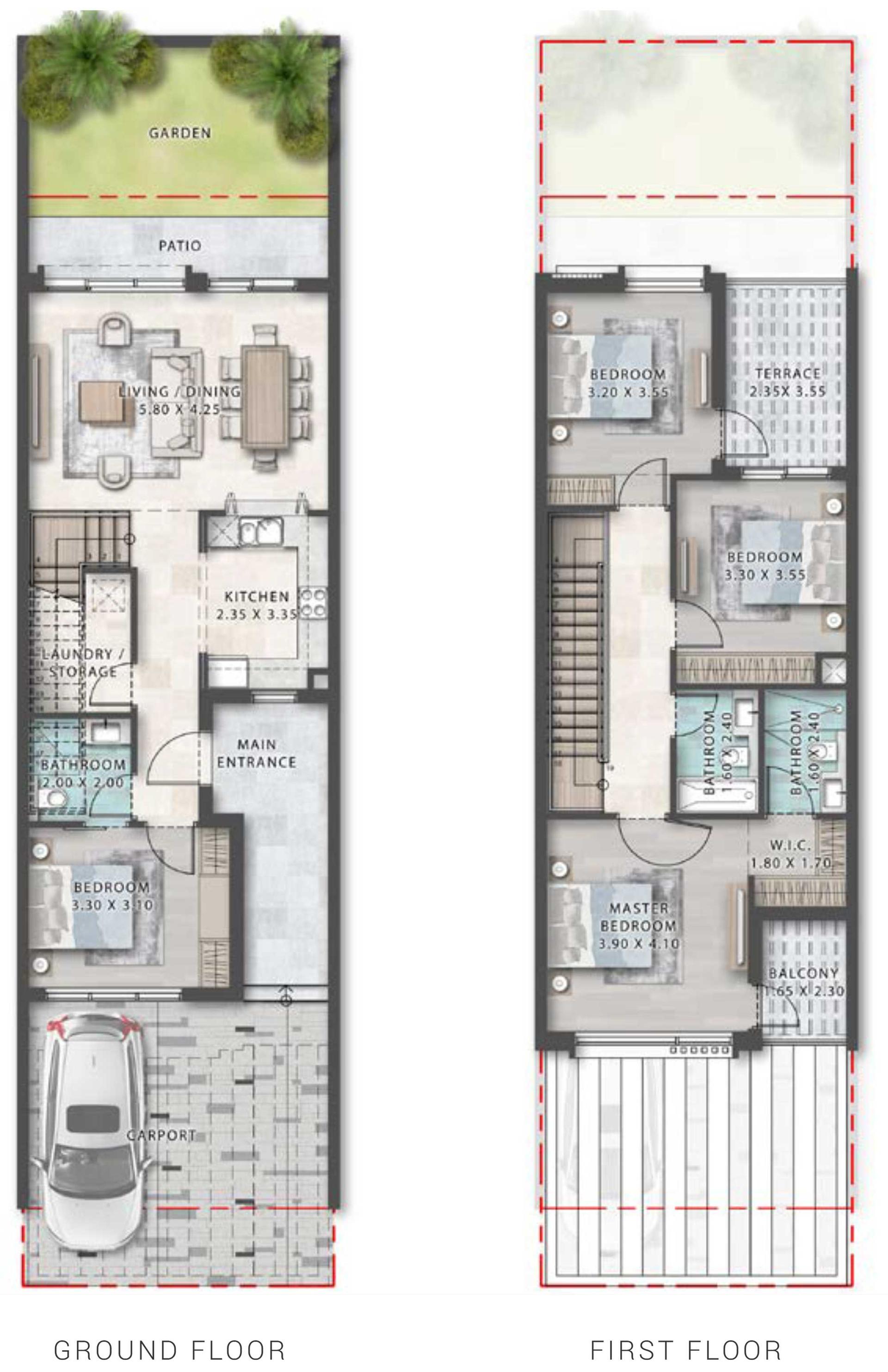 5 Bedrooms