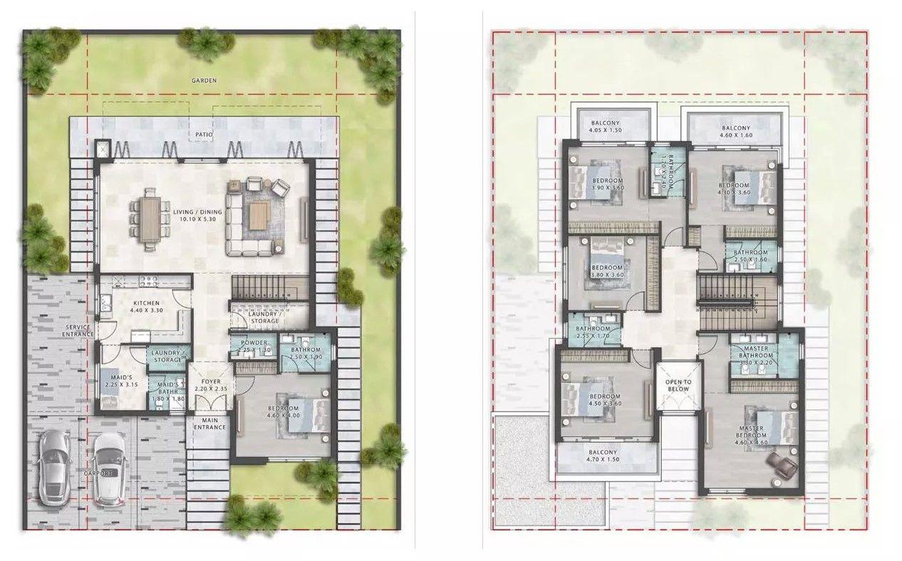6 Bedrooms