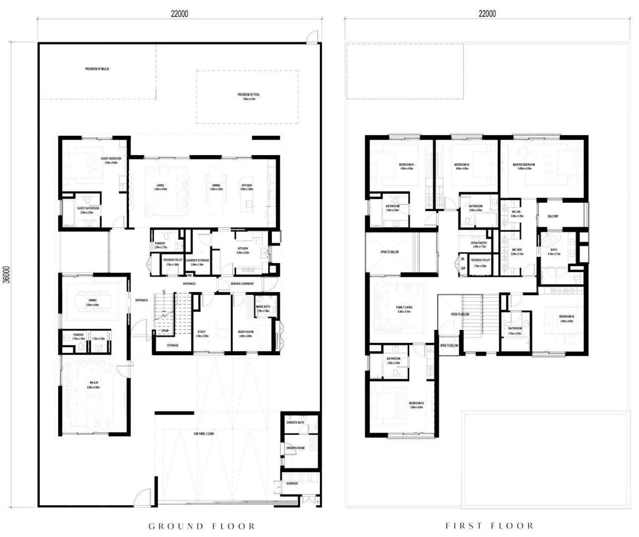 6 Bedrooms