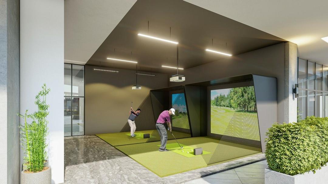 Hi-tech Golf Simulator