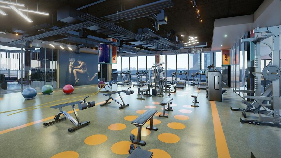 State-of-the-art Gym