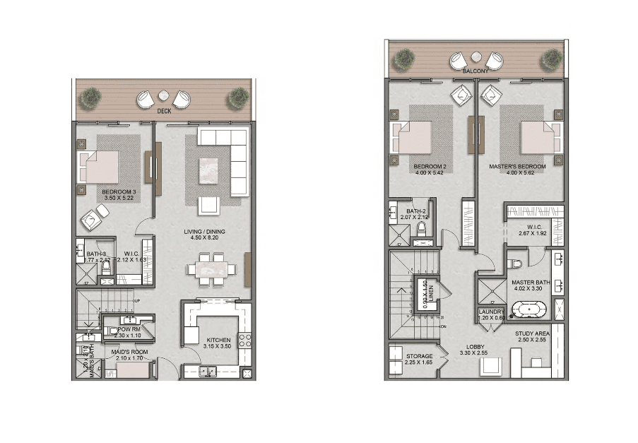 4 BR Townhouse