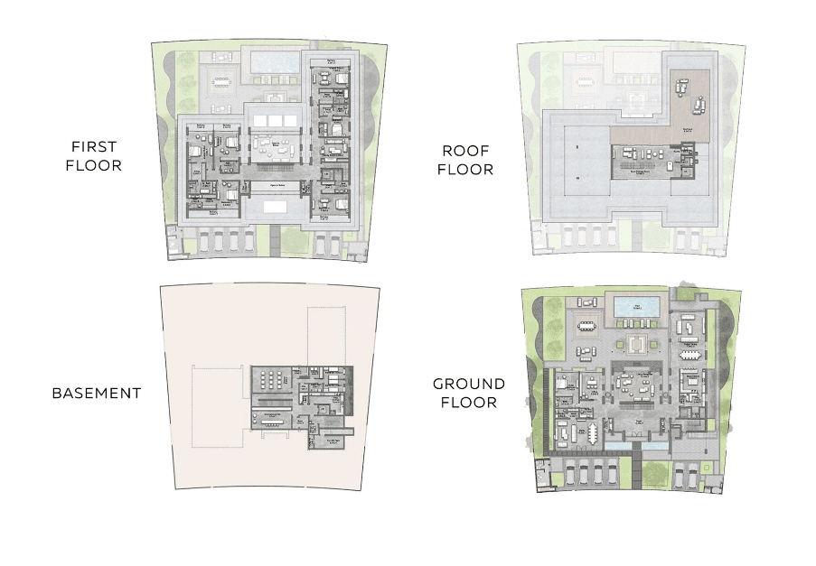 7 BR Villas