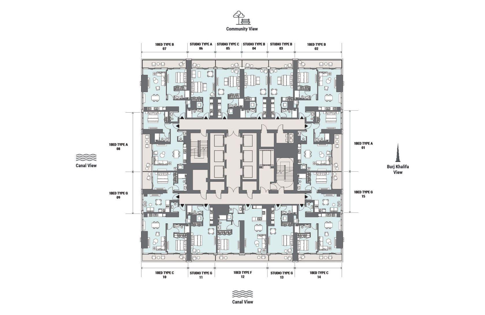 Tower A – Level 6