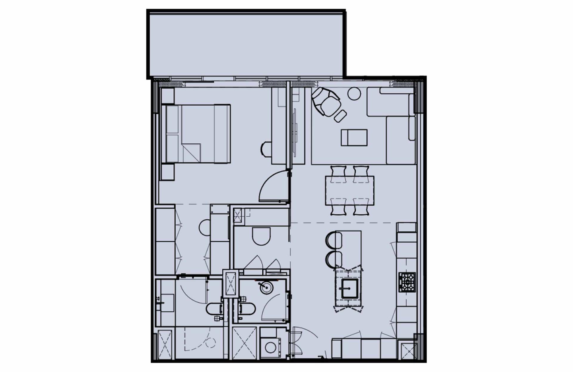 1 Bedroom Type 1