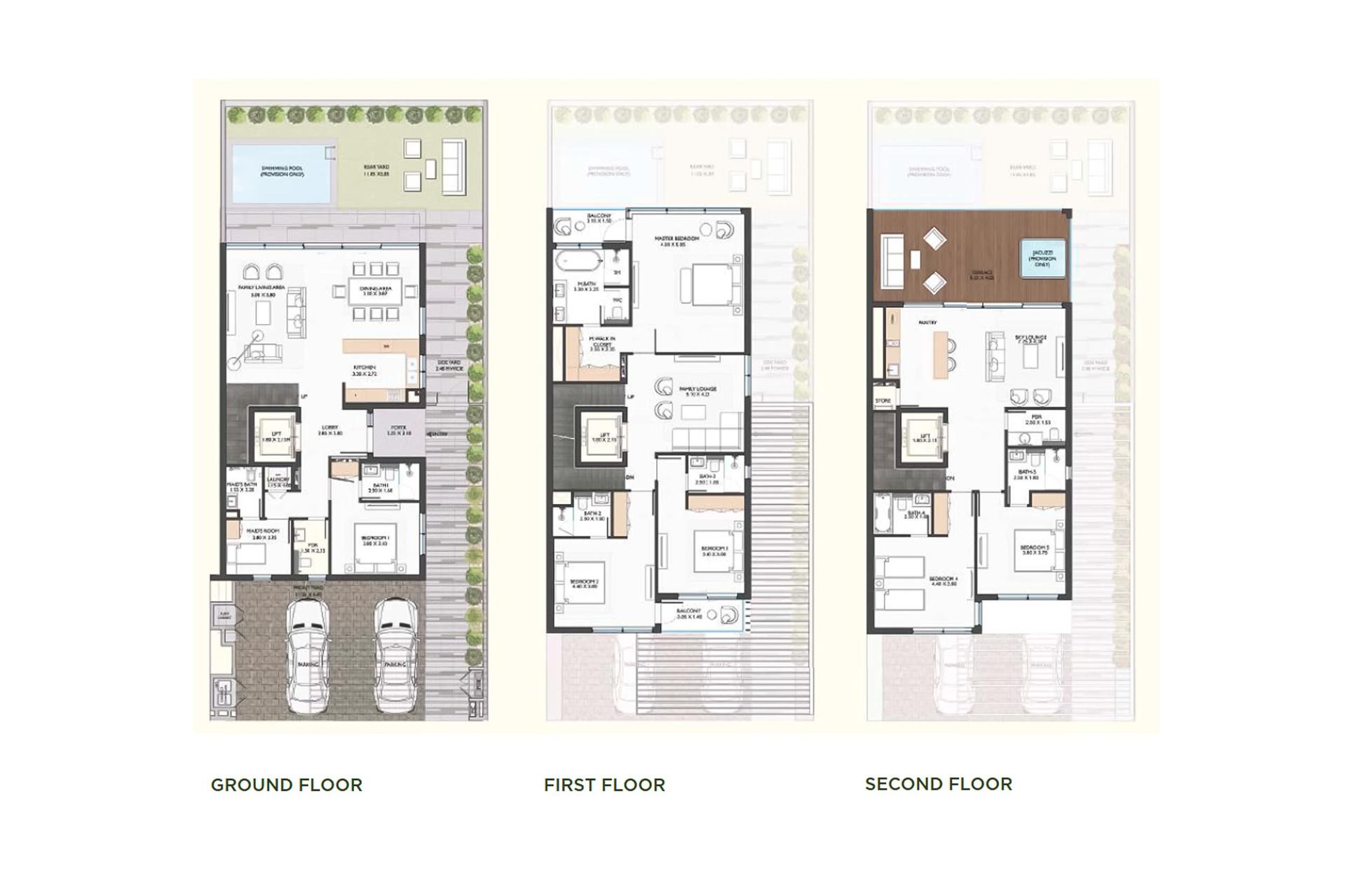 6 Bedroom Townhouse Type 2