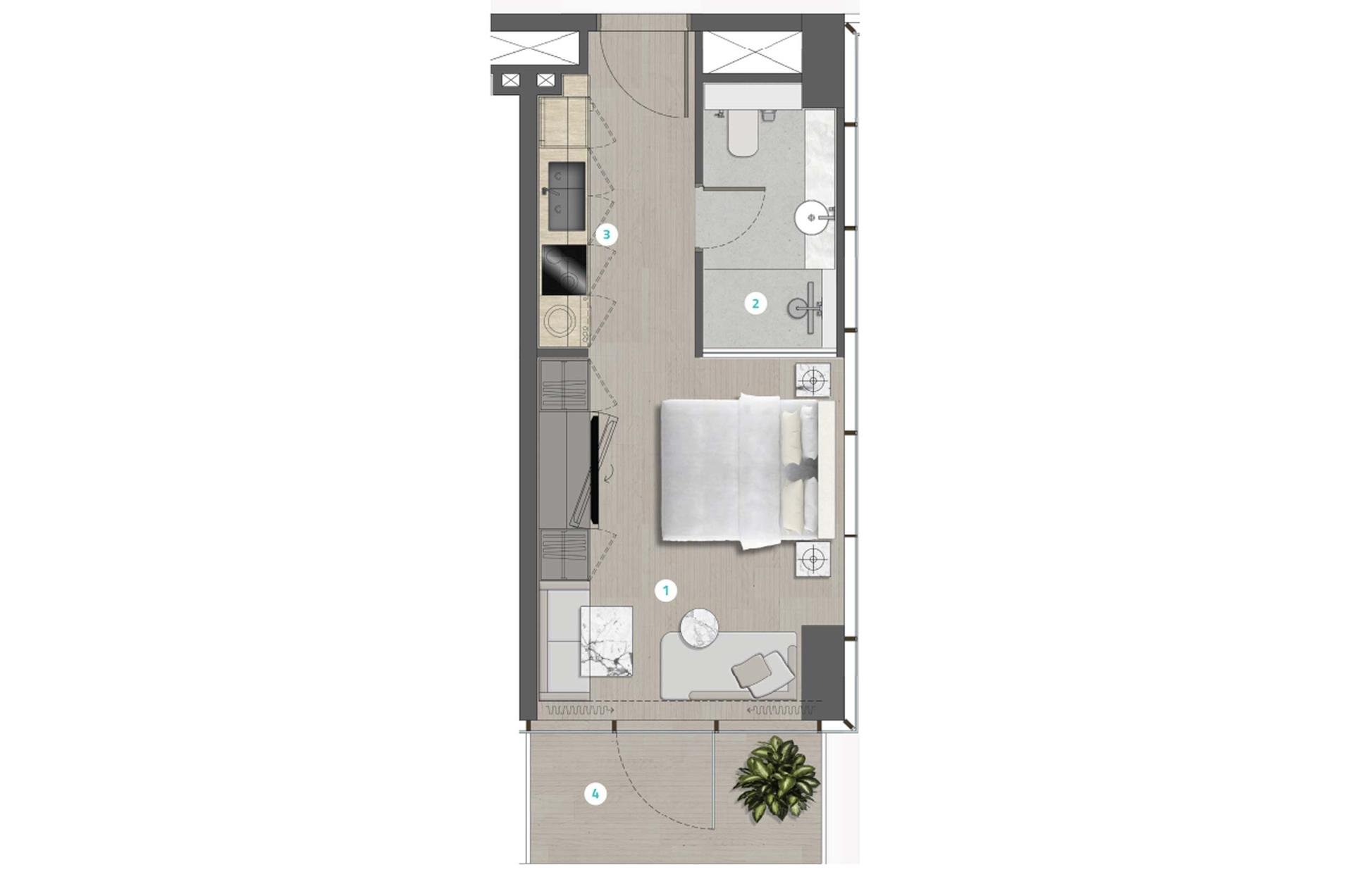 Студия тип 2